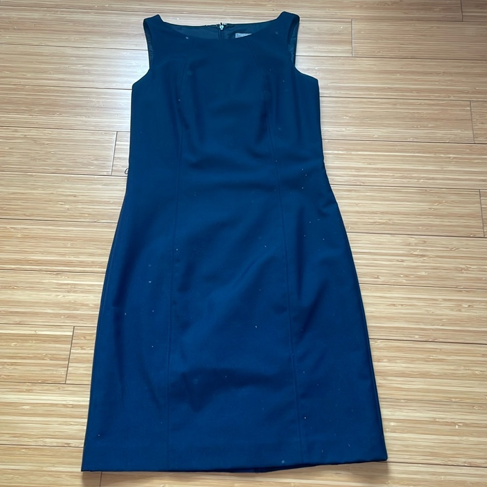 Ann Taylor petites navy blue dress size 2P